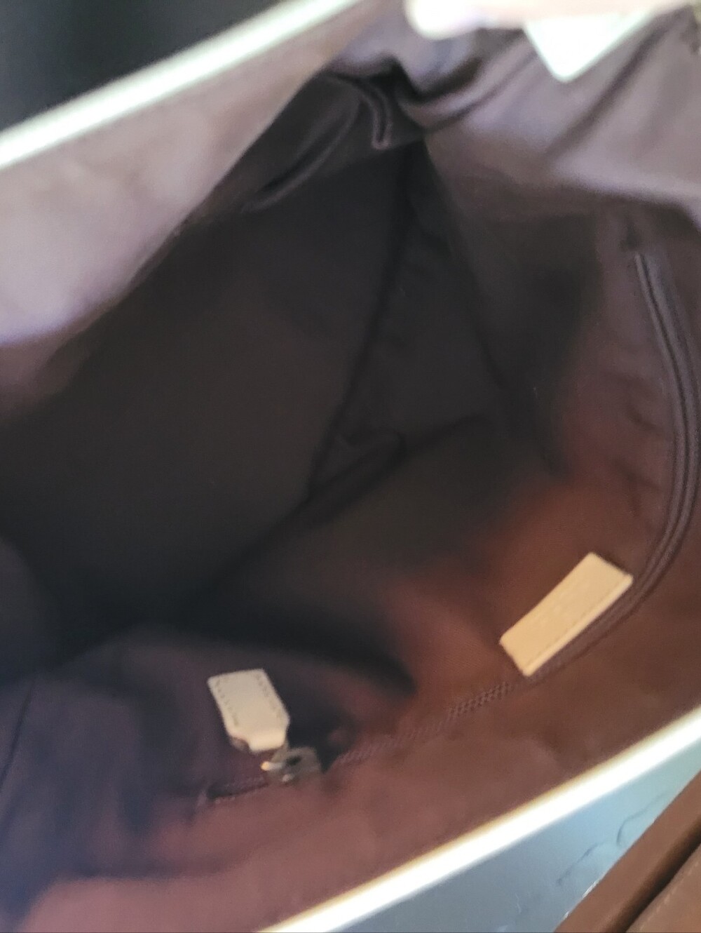 Gucci Beige and Brown GG Monogram Crossbody - Picture 13 of 13